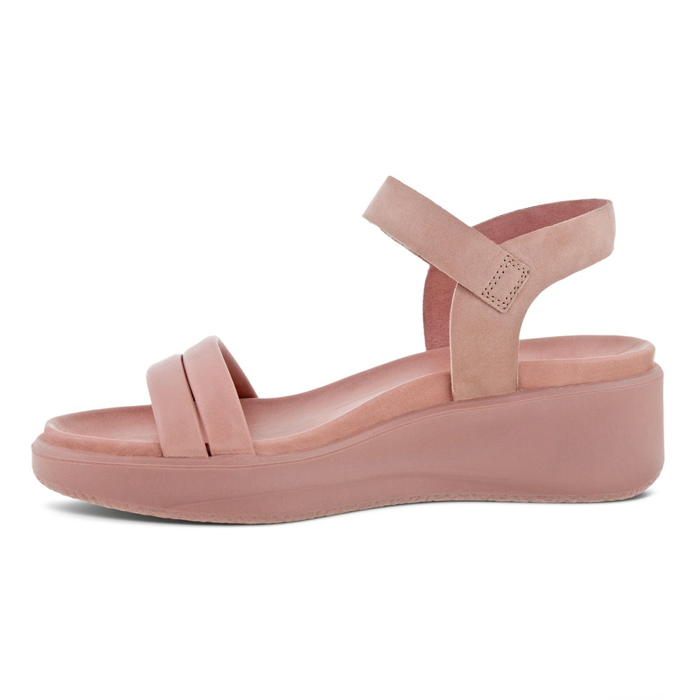 ECCO Womens Sandals Pink - Flowt Lx Wedge - FXJ-196387